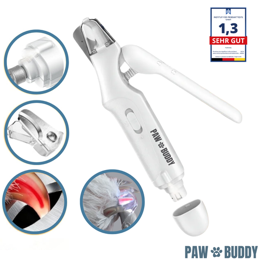 PawBuddy™ LED Krallenschere Pro